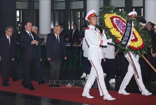 Lễ viếng nguyên Tổng Bí thư Đỗ Mười