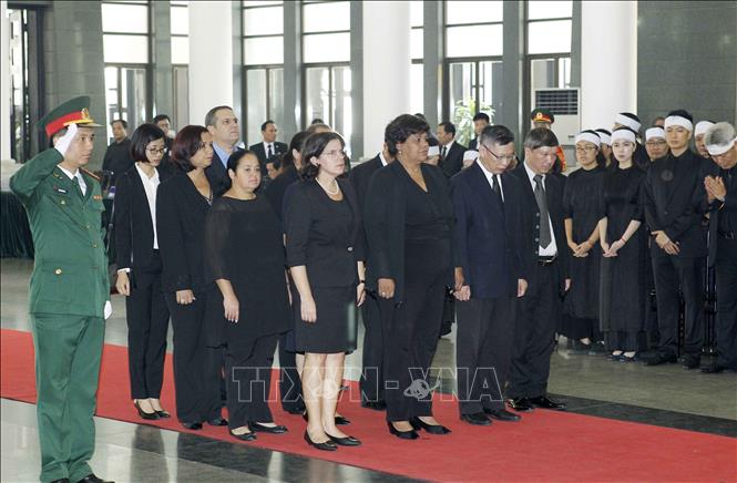 Lễ viếng nguyên Tổng Bí thư Đỗ Mười