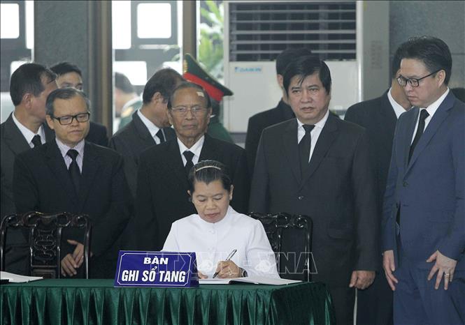 Lễ viếng nguyên Tổng Bí thư Đỗ Mười