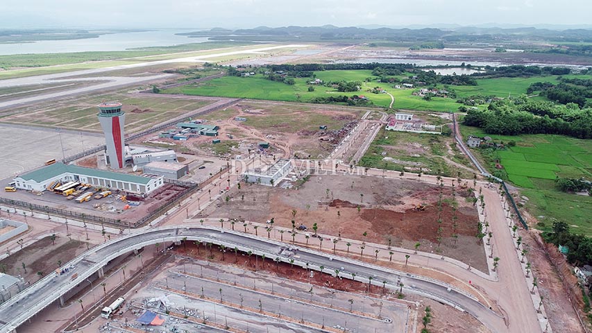 Cận cảnh sân bay quốc tế Vân Đồn chuẩn bị hoàn thiện