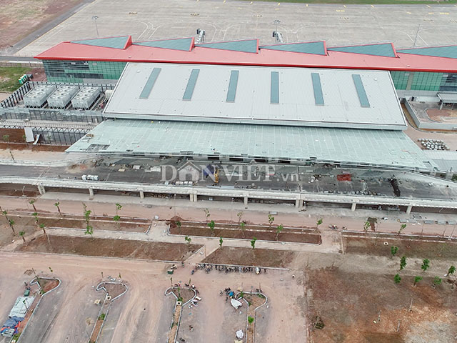Cận cảnh sân bay quốc tế Vân Đồn chuẩn bị hoàn thiện