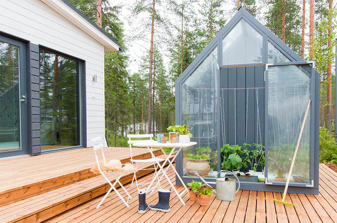 Mê mẩn ngắm ngôi nhà cấp 4 vô cùng dễ thương, hiện đại đến từng chi tiết giữa thiên nhiên