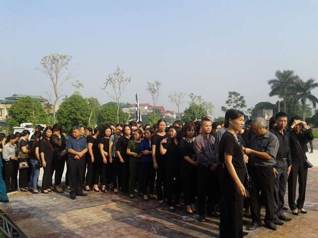 Những hình ảnh xúc động về lễ viếng nguyên Tổng Bí thư Đỗ Mười tại quê nhà