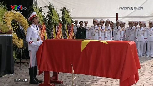 Toàn cảnh lễ truy điệu và an táng nguyên Tổng Bí thư Đỗ Mười