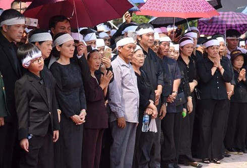 Toàn cảnh lễ truy điệu và an táng nguyên Tổng Bí thư Đỗ Mười