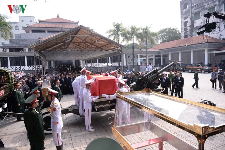 Chùm ảnh: Lãnh đạo Đảng, Nhà nước tiễn biệt nguyên Tổng Bí thư Đỗ Mười