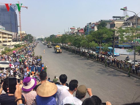 Toàn cảnh lễ truy điệu và an táng nguyên Tổng Bí thư Đỗ Mười