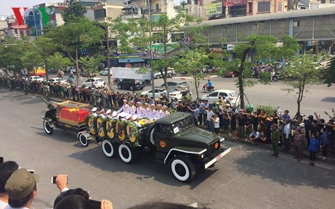 Toàn cảnh lễ truy điệu và an táng nguyên Tổng Bí thư Đỗ Mười