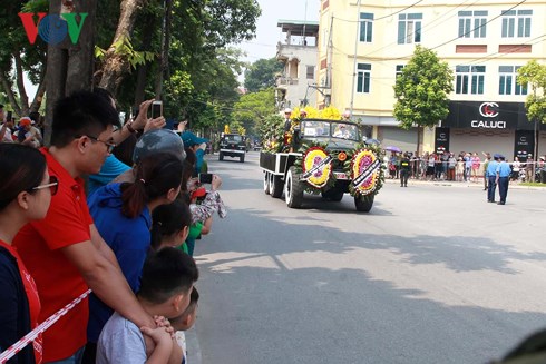 Toàn cảnh lễ truy điệu và an táng nguyên Tổng Bí thư Đỗ Mười