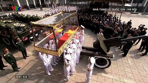 Toàn cảnh lễ truy điệu và an táng nguyên Tổng Bí thư Đỗ Mười