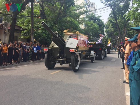 Toàn cảnh lễ truy điệu và an táng nguyên Tổng Bí thư Đỗ Mười