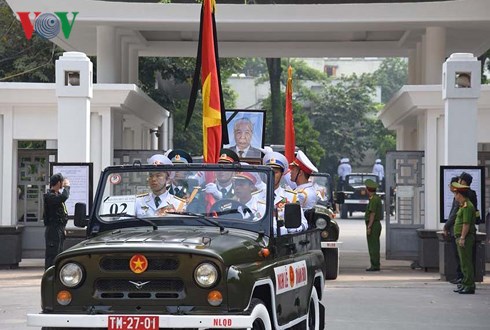 Toàn cảnh lễ truy điệu và an táng nguyên Tổng Bí thư Đỗ Mười