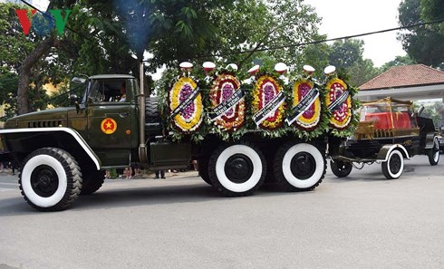 Toàn cảnh lễ truy điệu và an táng nguyên Tổng Bí thư Đỗ Mười