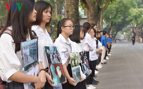 Toàn cảnh lễ truy điệu và an táng nguyên Tổng Bí thư Đỗ Mười