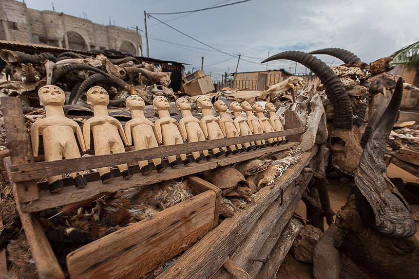 Cảnh tượng ám ảnh tại chợ bùa ngải lớn nhất thế giới ở châu Phi