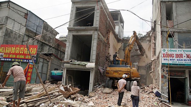 Cận cảnh đại công trường sau mở rộng vành đai