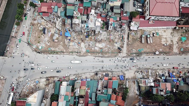 Cận cảnh đại công trường sau mở rộng vành đai