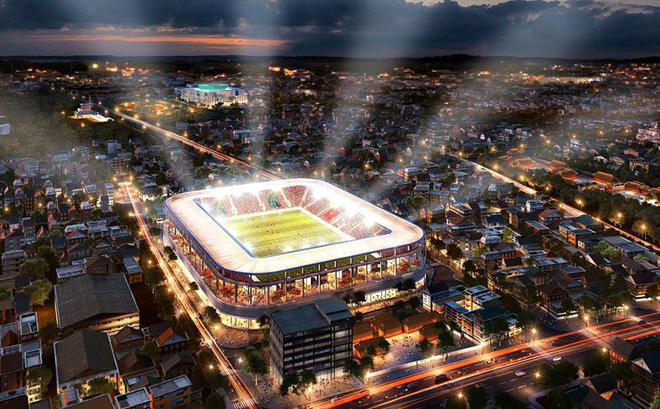 Đèn xanh lại bật cho giấc mơ hồi sinh Thánh đường bóng đá Hàng Đẫy của bầu Hiển