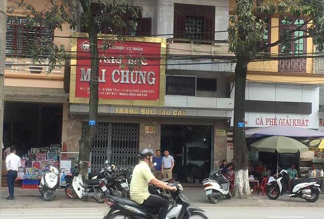 Nghi án mất vàng ở tiệm vàng lớn trung tâm thành phố Lạng Sơn