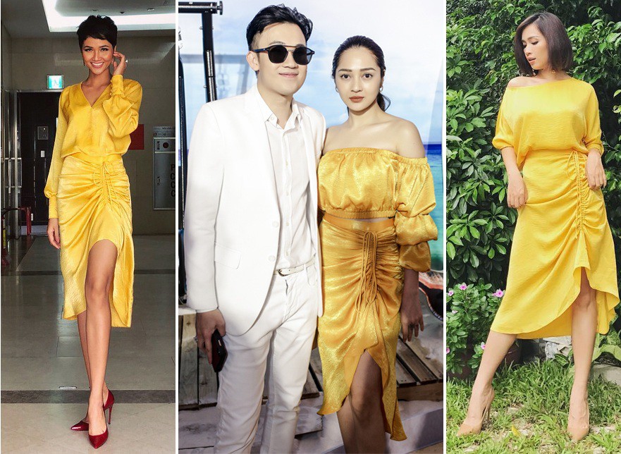 Muốn thành cao thủ mặc đẹp? Bạn hãy nhìn cách H’Hen Niê, Bảo Anh và Ái Phương cùng diện 1 chiếc váy