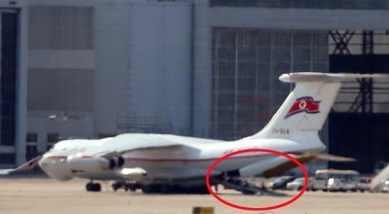 Máy bay đặc biệt của Triều Tiên xuất hiện ở Nga