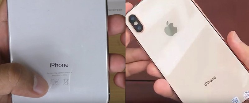 Cách phân biệt iPhone Xs, Xs Max thật và nhái