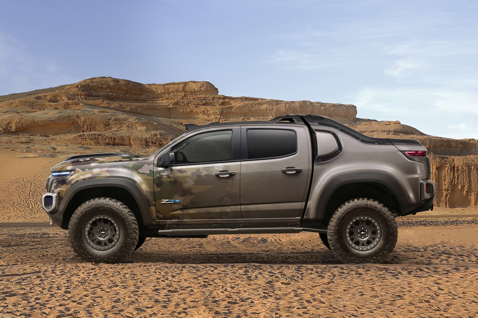 Chevrolet Colorado ZH2 - bán tải chiến xa của quân đội Mỹ