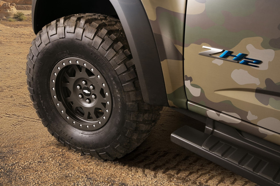 Chevrolet Colorado ZH2 - bán tải chiến xa của quân đội Mỹ