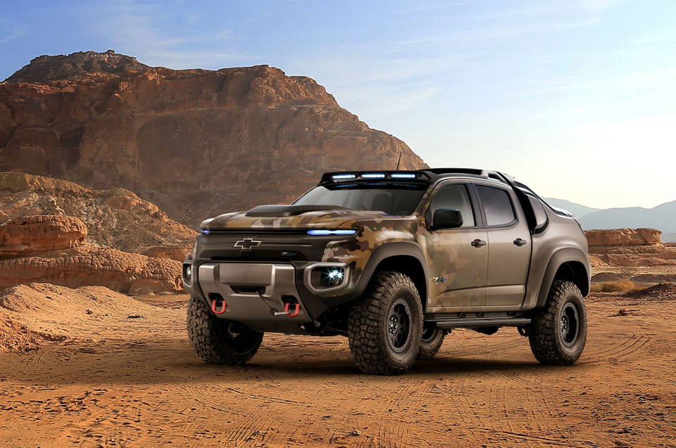 Chevrolet Colorado ZH2 - bán tải chiến xa của quân đội Mỹ
