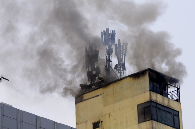 Quán Karaoke X9 ở Hào Nam cháy dữ dội: Hé lộ nguyên nhân ban đầu