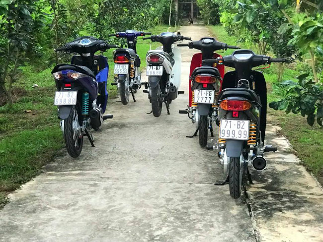 Honda Future biển ngũ quý 8, giá trên 250 triệu đồng