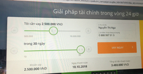 Vì sao cho vay trực tuyến lãi suất 720% vẫn có đất sống?