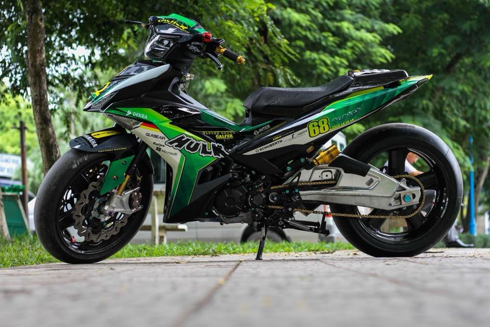 Ngắm Exciter độ hàng khủng trên 400 triệu đồng của dân chơi Hà Nội