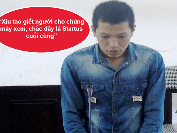 Lên Facebook tuyên bố giết người cho mọi người xem rồi truy sát đồng nghiệp