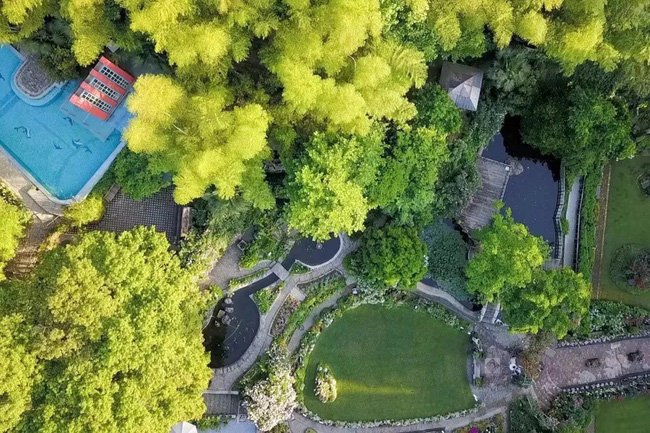 Khu vườn rộng 5000m² đẹp như cổ tích được cải tạo từ bãi đất hoang của người đàn ông 70 tuổi