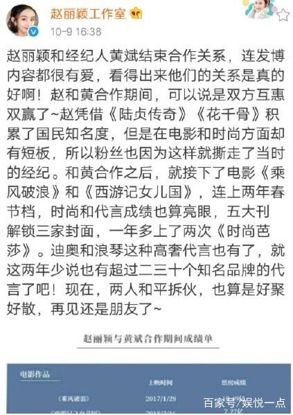 Triệu Lệ Dĩnh vong ân bội nghĩa, tỏ thái độ kênh kiệu khiến quản lý tức giận kết thúc hợp đồng?