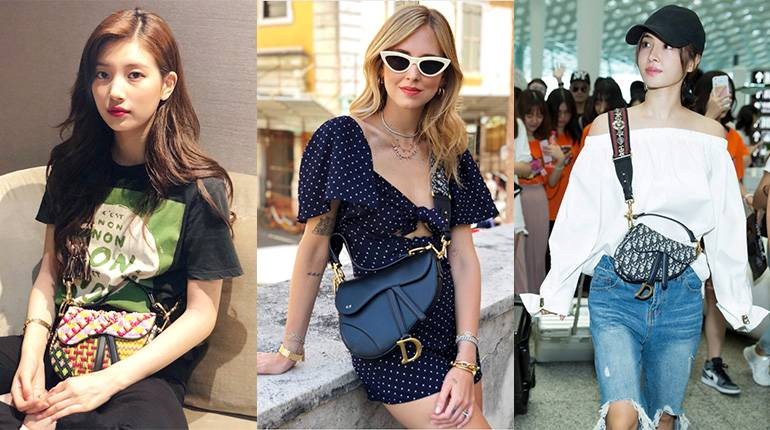 Mẫu túi hình yên ngựa đang được Tóc Tiên và sao Việt yêu thích