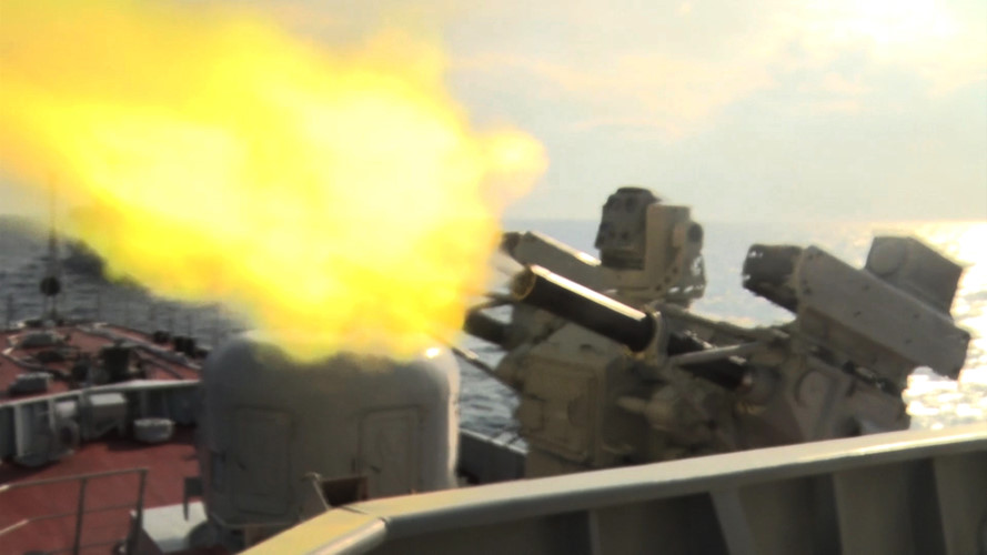 Bộ Tư lệnh Hải quân kiểm tra Cụm lực lượng Hải quân 4 bắn đạn thật