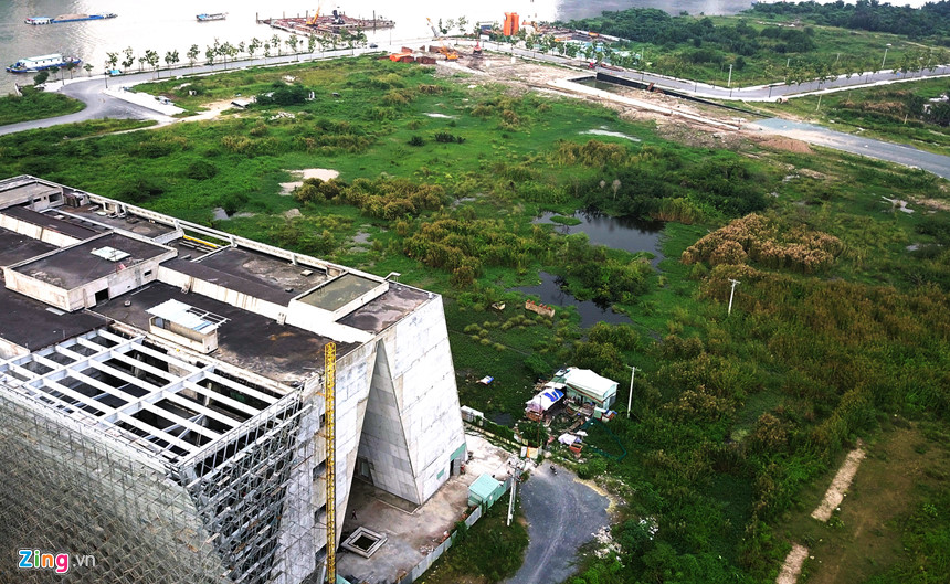 Cận cảnh khu đất kim cương xây nhà hát ở Thủ Thiêm