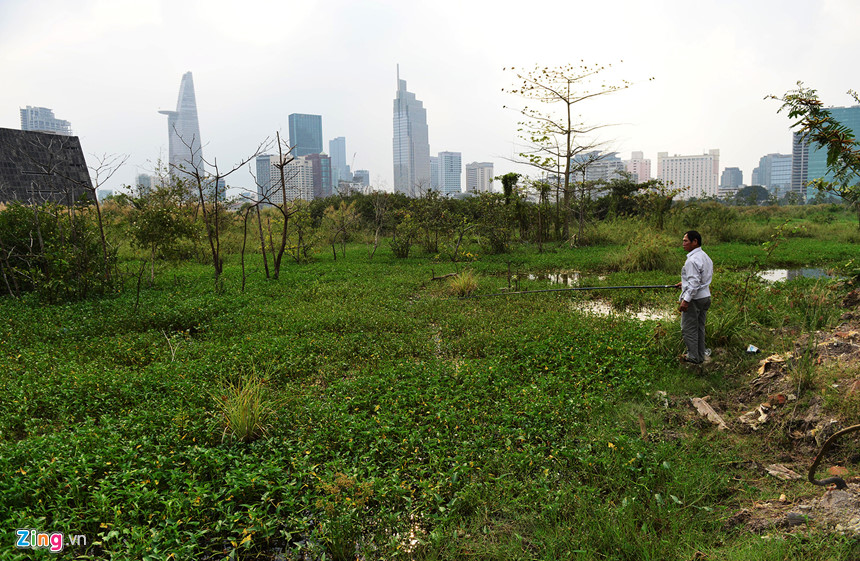 Cận cảnh khu đất kim cương xây nhà hát ở Thủ Thiêm