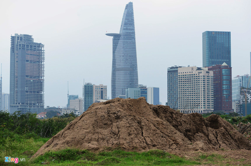 Cận cảnh khu đất kim cương xây nhà hát ở Thủ Thiêm