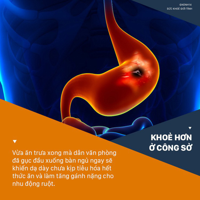 Cứ mệt mỏi là dân văn phòng sẽ làm điều này nhưng không nghĩ rằng nó có thể mang đến vô số tác hại ảnh hưởng tới sức khỏe