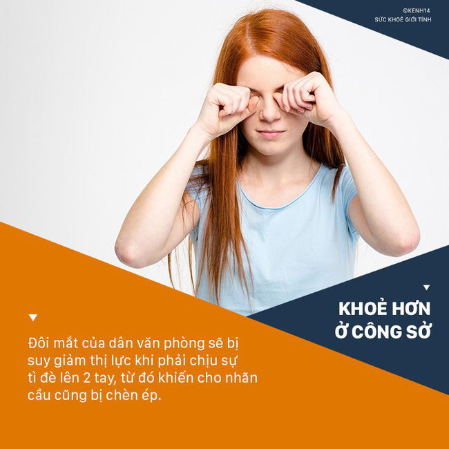 Cứ mệt mỏi là dân văn phòng sẽ làm điều này nhưng không nghĩ rằng nó có thể mang đến vô số tác hại ảnh hưởng tới sức khỏe