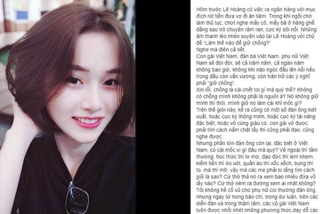 Đừng học theo anh đạo diễn Lê Hoàng, kẻo mất chồng đấy em!