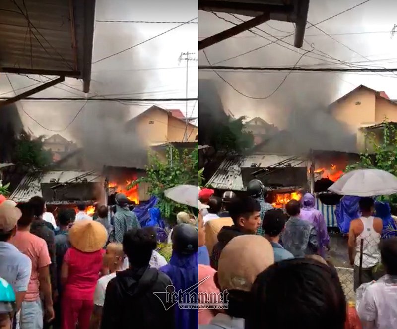 Người thân khóc ngất bên thi thể cụ bà bị lửa thiêu cháy