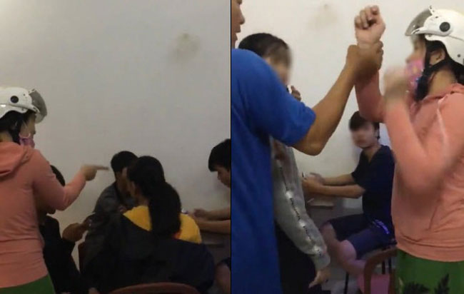 Bắt gặp con gái cùng bạn trai vào quán trà sữa sau giờ học, mẹ lao tới chửi bới, cầm ghế dọa đánh