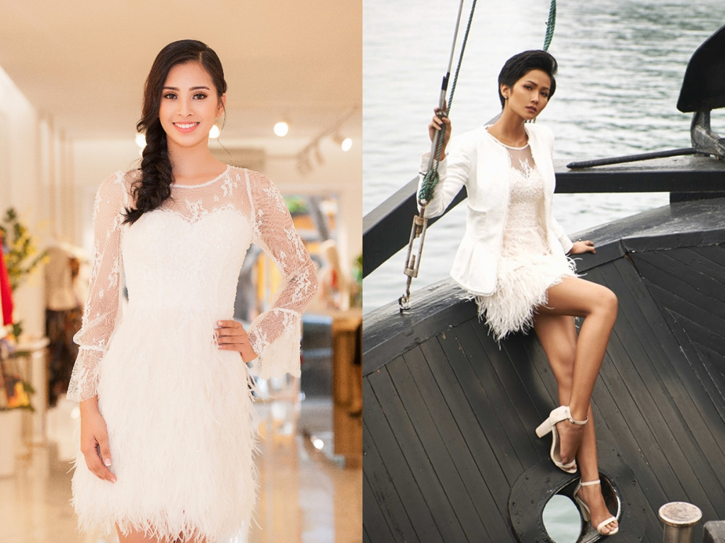 Tiểu Vy, Đỗ Mỹ Linh liên tục đụng trang phục với mỹ nhân Việt