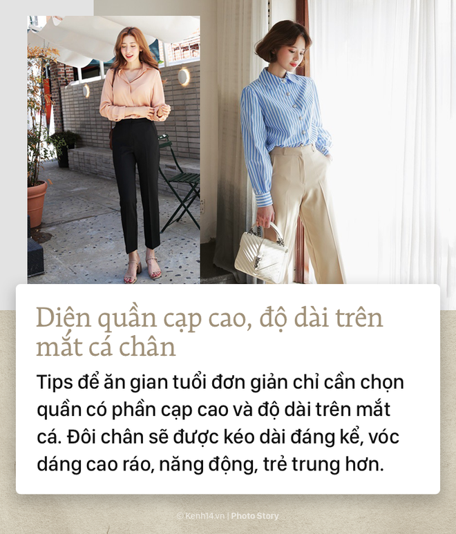 Mách nhỏ tips ăn vận có thể hack tuổi đáng kể mà vẫn không mất đi vẻ thanh lịch