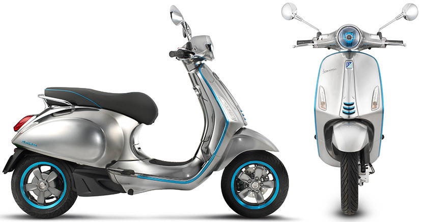 Vespa chạy điện đầu tiên mở bán, giá hơn 7.000 USD