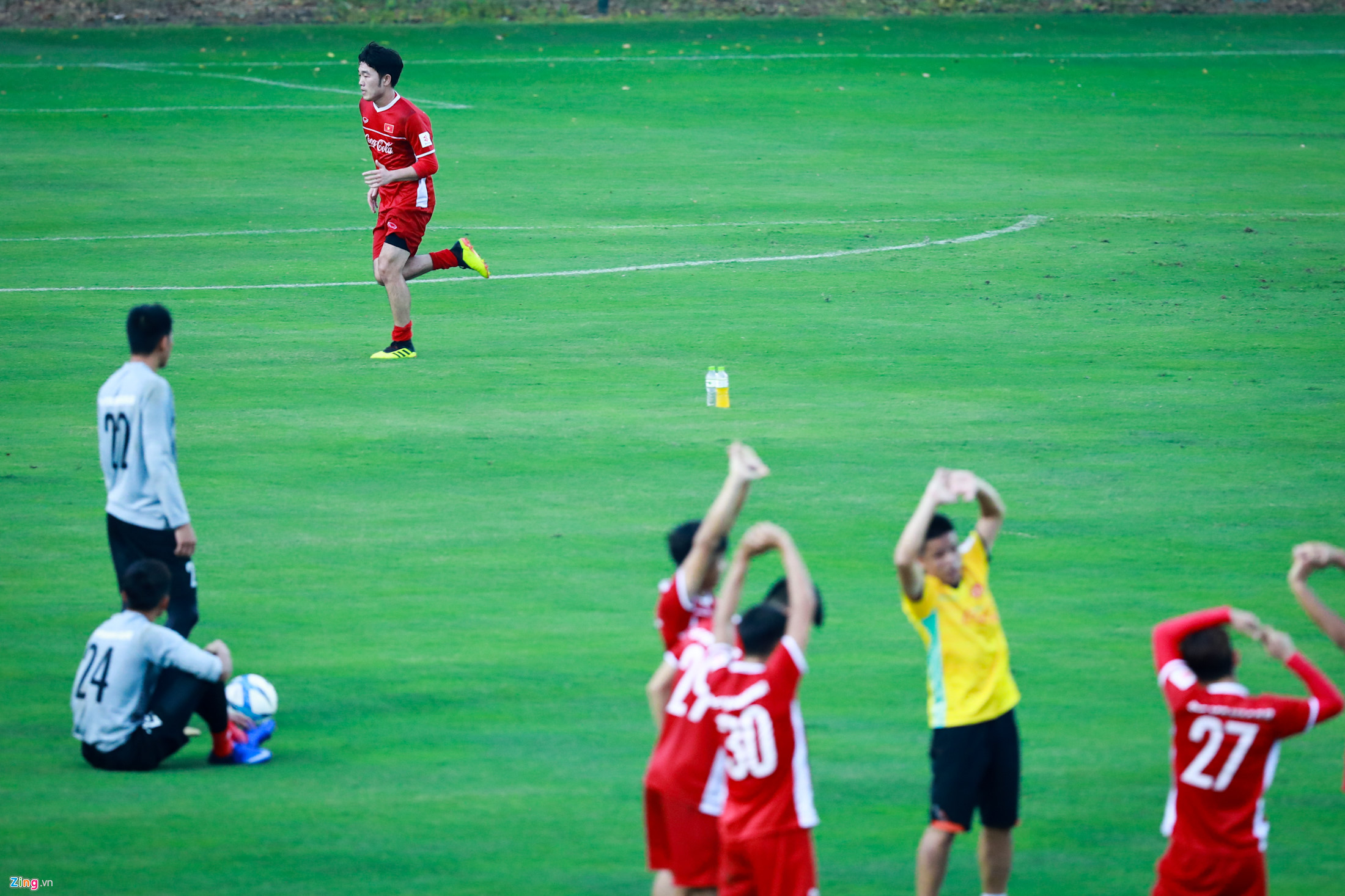 HLV Park Hang-seo bắt Xuân Trường tập nhiều hơn đồng đội